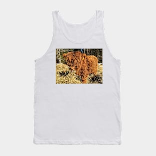 Scottish Highland Cattle Calf 1730 Tank Top